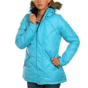 Animal Ladies Brownsea Puffa jacket - Horizon Blue