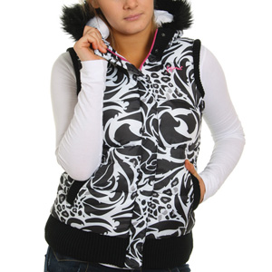 Animal Ladies Buckley Hooded gilet