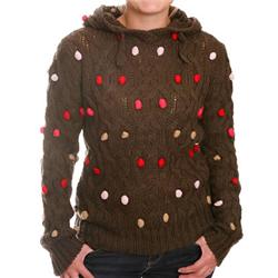 animal Ladies Earth Star Knit - Chocolate Brown