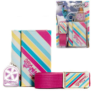 Animal Ladies Gift Pack Girls Wallet belt and