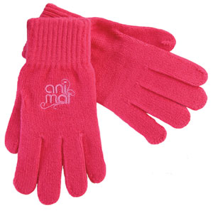 Animal Ladies Jizera Gloves - Fluoro Pink