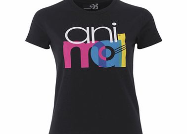 Animal Ladies Ladies Animal Atterberry Crew Printed T-Shirt.