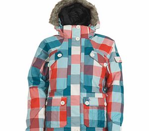 Animal Ladies Ladies Animal Balady 10000mm Snow Jacket. Coral
