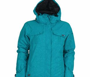 Animal Ladies Ladies Animal Capello 5000mm Snow Jacket. Baltic