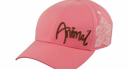 Ladies Animal Duna Adjustable Cap. Azalea Pink