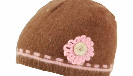 Animal Ladies Ladies Animal Gabo Angora Blend Beanie. Deep