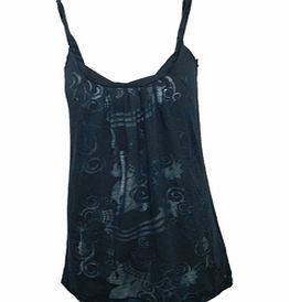 Animal Ladies Ladies Animal Gloria Elux Vest Top. Navy