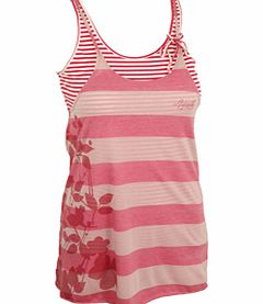 Animal Ladies Ladies Animal Groove Vest Top. Sangria