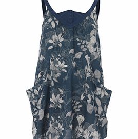 Animal Ladies Ladies Animal Luciana Woven Dress. Legion Blue