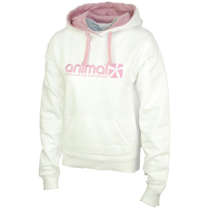 Animal Ladies Ladies Animal Rabbit Hoody. White