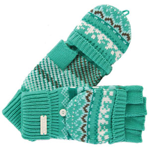 Animal Ladies Neacola Glove/Mittens - Baltic