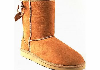 Animal Ladies NORTHSHORE SHEEPSKIN BOOTS - SAND