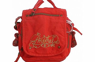 Animal Ladies Portland Trinny Ladies Small Shoulder Bag - Poinsetta Red