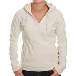 animal Ladies Sunflower Fleece - Antique White