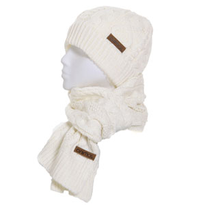 Animal Ladies Tahi Hat and scarf set