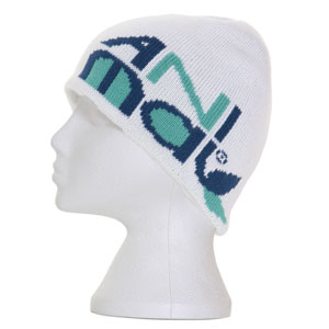 Animal Ladies Whits Beanie - White