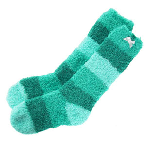 Animal Ladies Wyett Bed socks - Baltic