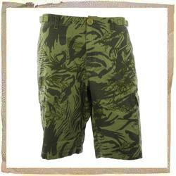 Animal Marlin Cargo Short Zebra Camo