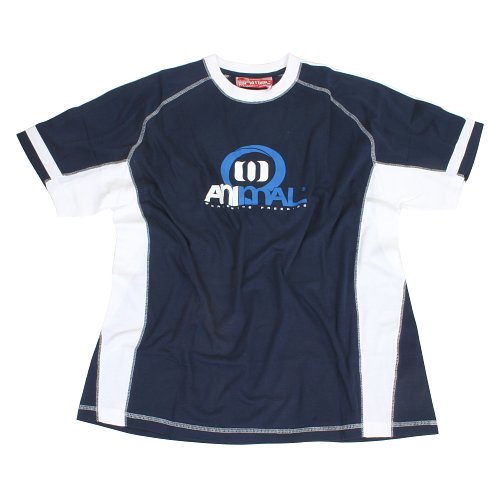 Animal Mens Animal Alystra Rashie Tee 493 Nightshade Navy