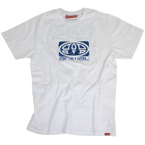 Animal Mens Animal Baccarat Tee 001 White
