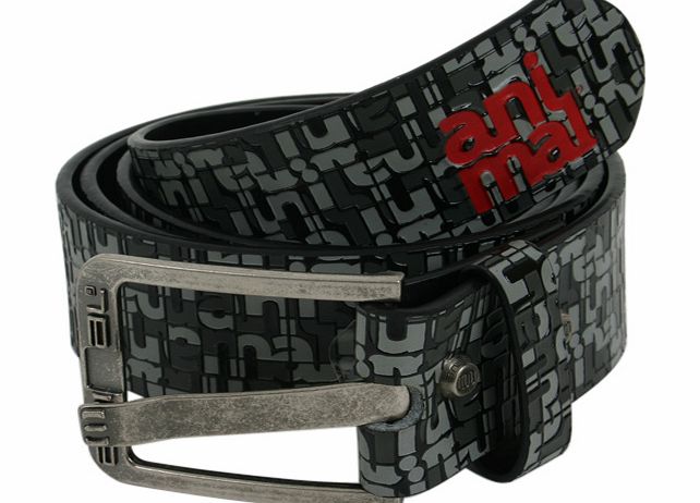 Mens Animal Black Out Belt 002 Black