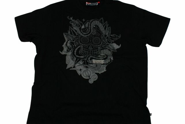 Mens Animal Boa Tee 02 Black