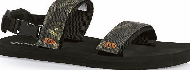 Animal Mens Animal Bodhy Sandals - Black