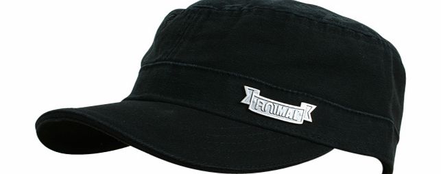 Mens Animal Chukha Military Cap 002 Black