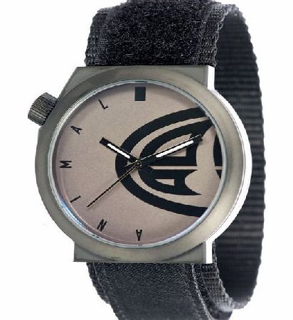 Mens Animal Hang Ten Watch - Black
