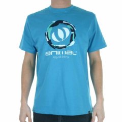Animal Mens Animal Healy Tee K36 Bluejay