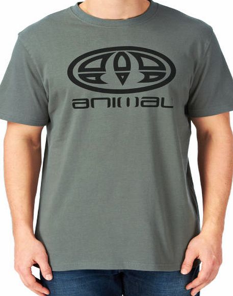 Animal Mens Animal Lenns T-shirt - Pewter