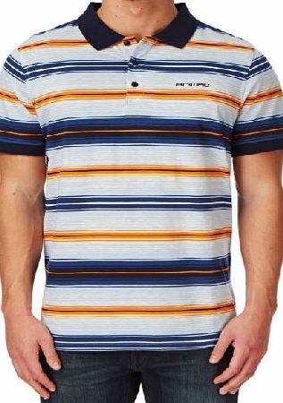 Animal Mens Animal Reela Polo Shirt - Indigo