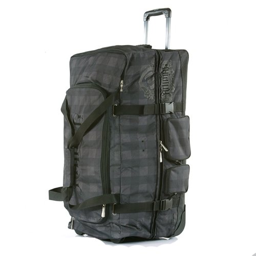 Mens Animal Roadrunner 120ltr Split Roller 027 Choc Check