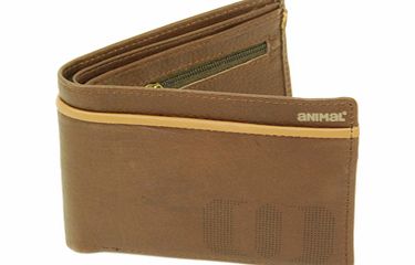 Mens Animal Slave Wallet. Brown