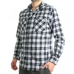 Animal Mens Animal Snoops Hooded Shirt Black