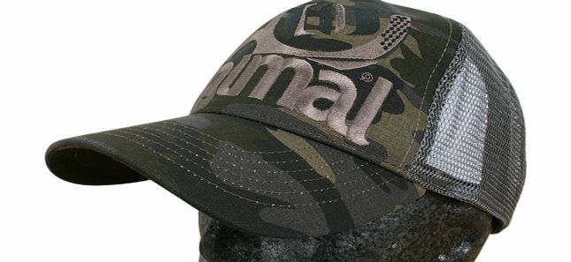 Mens Animal Wicket Trucker Cap 024 Camo