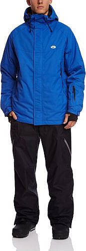 Animal Mens Justice Snow Jacket - Cobalt, Medium