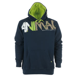 Mens Animal Alver Hoody. Ink Navy