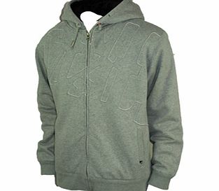 Animal Mens Mens Animal Dingle Fur Lined Zip Thru Hoody.