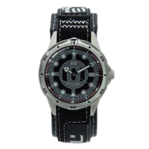 Mens Animal Double O One Watch. Black