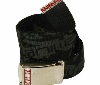 Animal Mens Mens Animal Evenodd Corporate Webbing Belt. Black