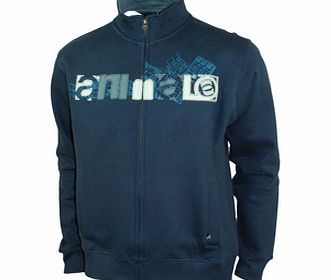 Animal Mens Mens Animal Garrick Track Top. Mood Indigo