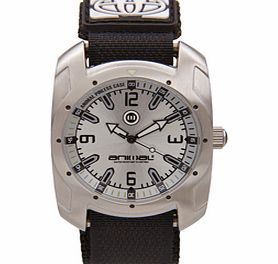 Mens Animal Off Shore Watch. Silver