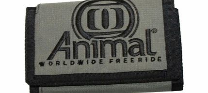 Mens Animal Tosca 3 Leaf Wallet. Drizzle Grey