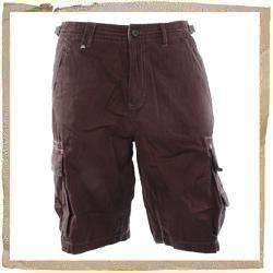 Animal Moth Cargo Short Black