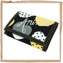 Animal Pearl Wallet Black