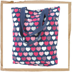 Animal Rose Beach Tote Varsity
