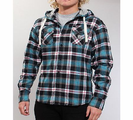 Animal Saltash Hooded shirt - Black