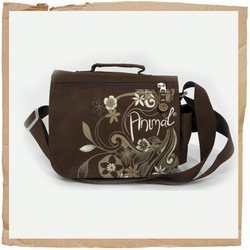 Animal Shuttle Shazza Bag  Chocolate