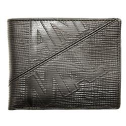 animal Smokey Leather Wallet - Black